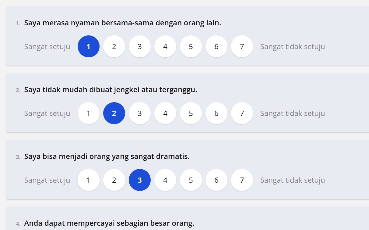 Tes Kepribadian